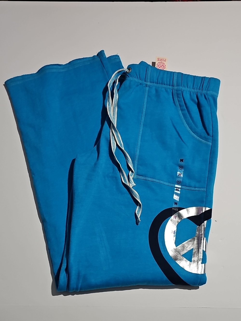 Pink Victoria's Secret Boyfriend Fit Sweatpants Size Medium